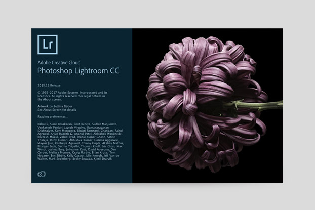 Program na úpravu fotiek Adobe Lightroom CC 2017